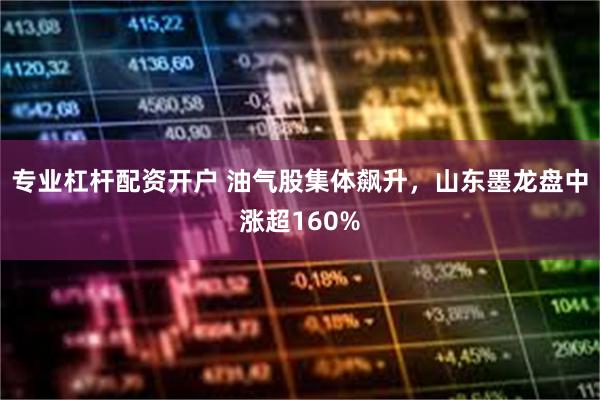 专业杠杆配资开户 油气股集体飙升，山东墨龙盘中涨超160%