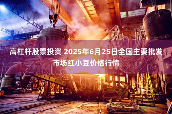 高杠杆股票投资 2025年6月25日全国主要批发市场红小豆价格行情